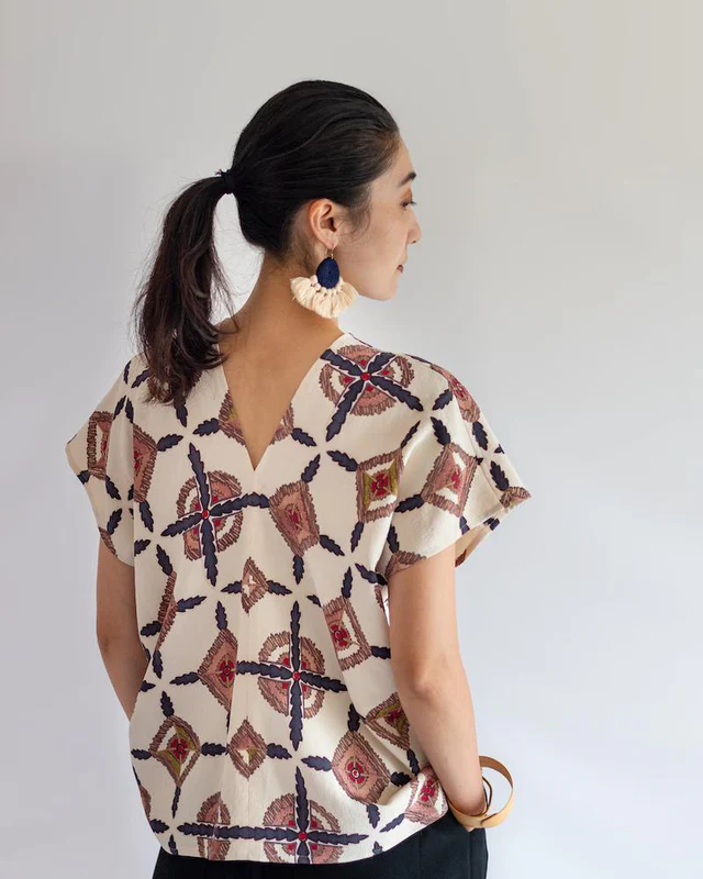 Remake KIMONO brith color tops